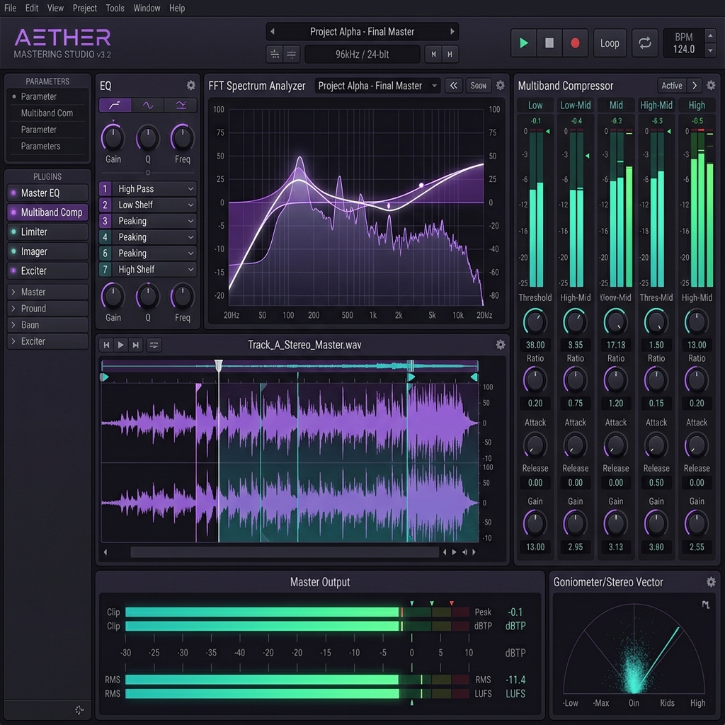 Professional mastering